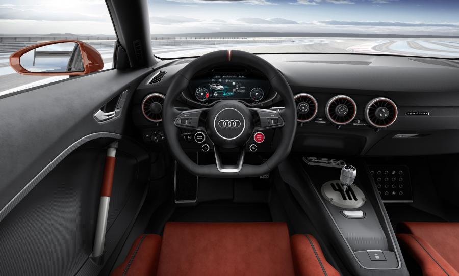 Торпедо Audi TT Clubsport Turbo Concept (8S) 2015 года  (фото 25 из 36)